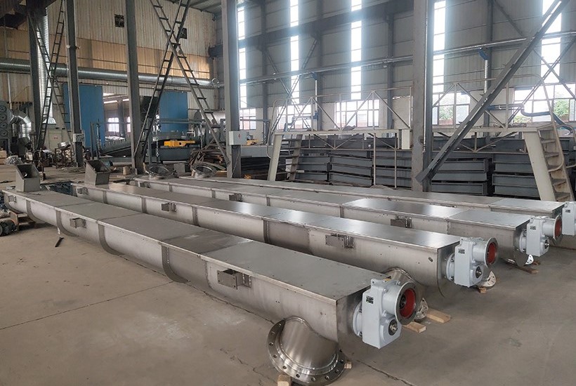 shaftless screw conveyor